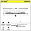 RIDEX Windscreen Wiper without Spoiler Front Windscreen Wiper Length 1: