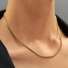 LIFETIME JEWELRY 2.2mm Rounded Box Chain Necklace for Women &