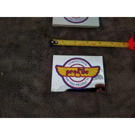 PROFILE OLD SCHOOL BMX 80s PROFILE HEAD TUBE CHROME STICKER DECAL VINTAGE RARE