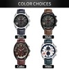 Men Watch Quartz Chronometer Movement Business Casual Wrist Watch