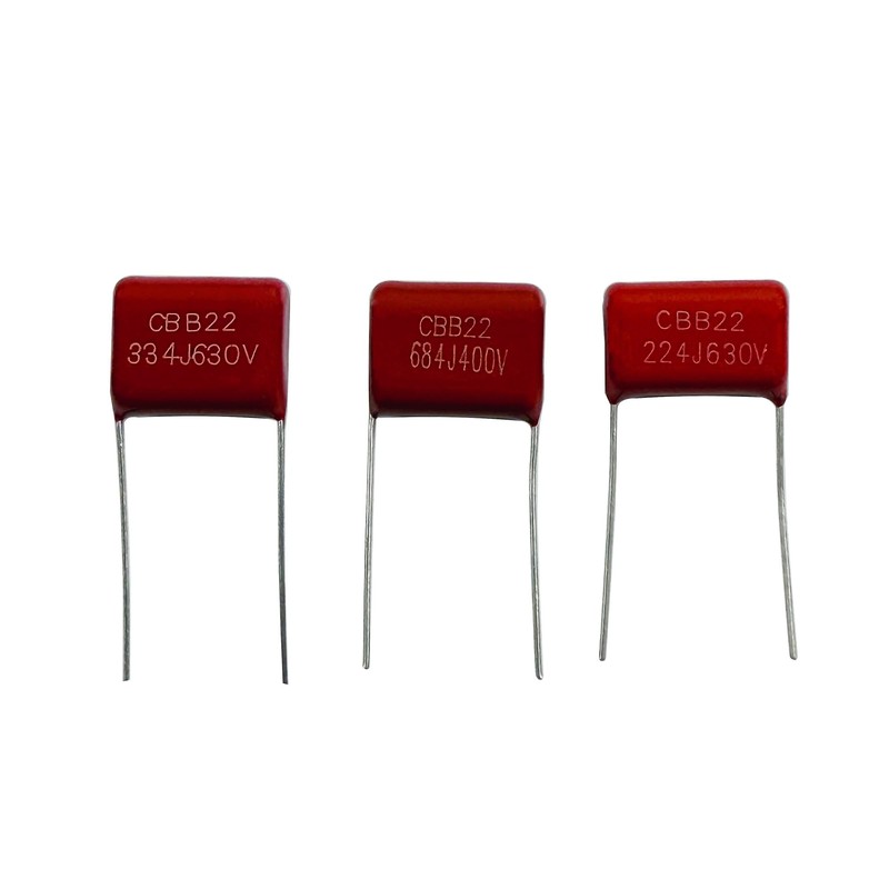 PANMILED 25 Values 250 Pieces CBB22 Polypropylene Film Capacitor Kit