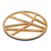 Tasty 678726 Wooden Coaster Round Design Coaster, Wood, 20 x
