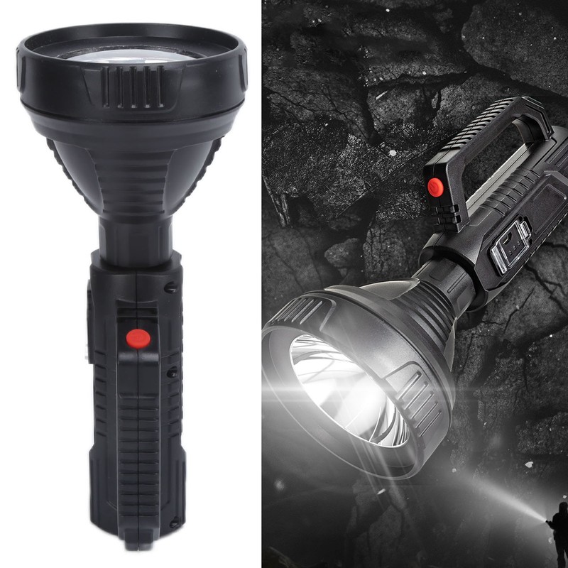 Rechargeable Flashlights Irradiation Distance Far Long Battery Life 3 Levels