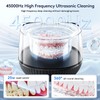 Ultrasonic Retainer Cleaner Machine - Upgraded 45kHz Ultrasonic Dental Cleaner