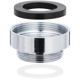 Yllnioos Screw Adapter, Spout Tip, Screw Converter, Joint, Water Tap, Shower, Foamer, Water Purifier, etc. (1, M22 x 1.0 Male Thread, M26 x 1.0 Female Thread)