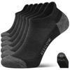 KEECOW Performance Comfort No Show Ankle Cushion Socks For Men