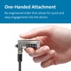 Kensington N17 Dell Laptop Computer Lock, Combination Security Locking Cable