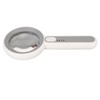 Handheld LED Magnifying Glass Touch Control Rechargeable Portable Illuminated Magnifier