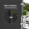 Outsunny Gazebo Side Panel, Canopy Sidewall Panel with 4 Mesh