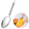 Mango Slicer, Silver Mango Cutter Tool, Stainless Steel Microblades Watermelon