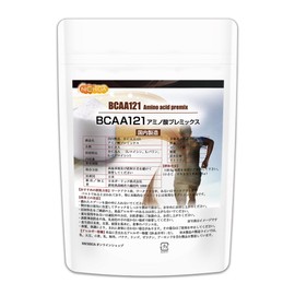 ＢＣＡＡ 121 国内製造 200ｇ L-ロイシン L-バリン L-イソロイシン BCAA [01] NICHIGA(ニチガ)