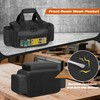 Trahzia Small Tool Bag With Anti-Friction Bottom, 12-Inch Tool Organizer