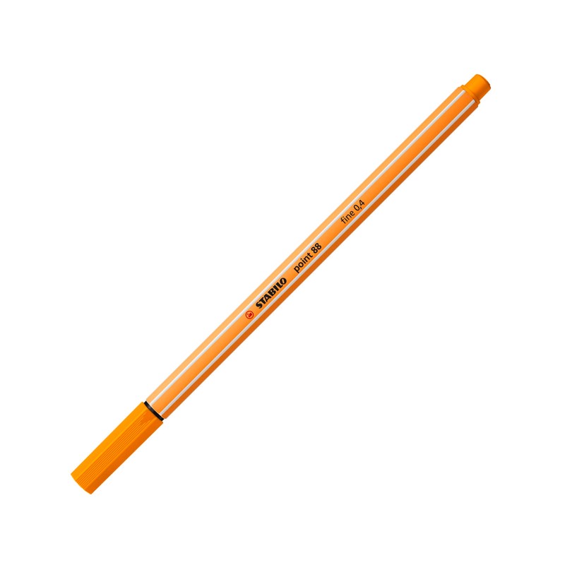 STABILO Fineliner point 88-10er Pack - orange