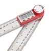 Digital Ruler Stainless Steel Electronic Ruler 360 Degree Measuring Tool