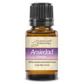 ANSIEDAD - Mezcla Concentrada de Aceites Esenciales, Aromaterapia Florium - 10 ml