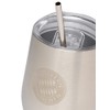 FC Bayern München Stainless Steel Drinks Cup with Straw 0.35