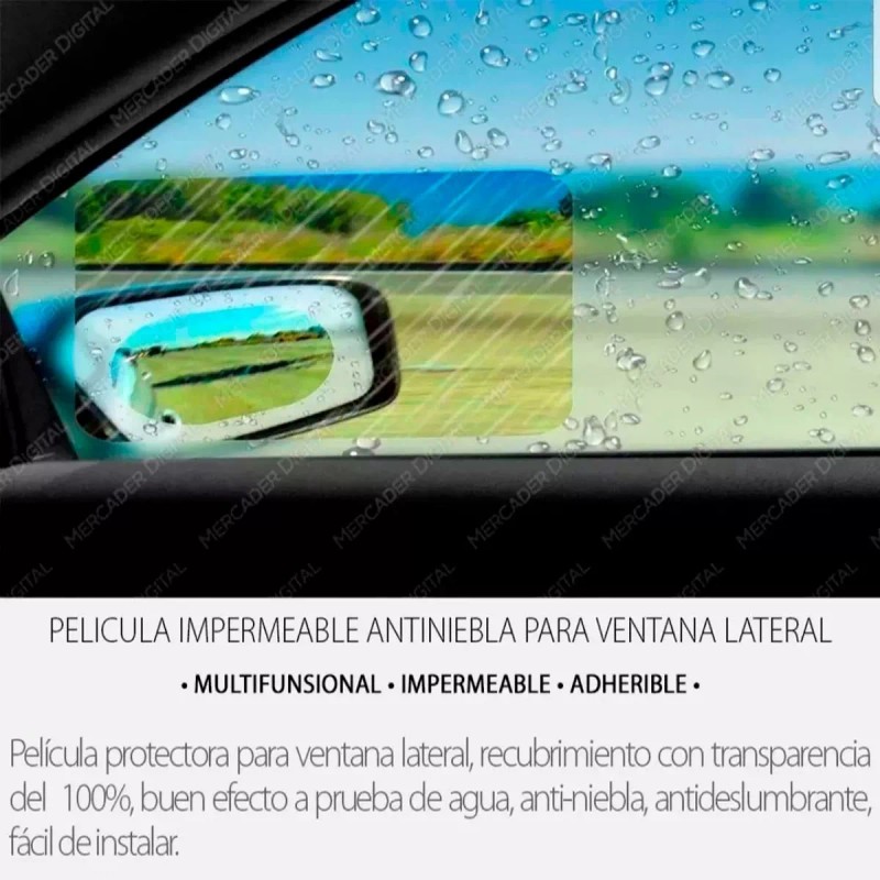 Universo en Linea Mica Antiempañante Película Espejo Retrovisor Y Ventana