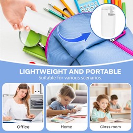 Portable Battery-Powered Electric Pencil Sharpener – Compact Design for Easy Use at Home, School, or Office – Ideal for Standard Pencils (White)