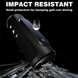 Screen Protector Tempered Glass 2-Pack Compatible with Blue Tees Golf Player+ GPS Speaker, Anti-Scratch Bubble-Free HD Clear Film