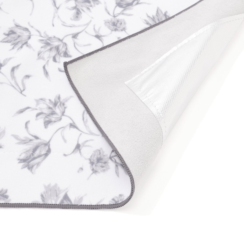 Francfranc No Tie Wrap Lunch Cloth, Lilia, Gray