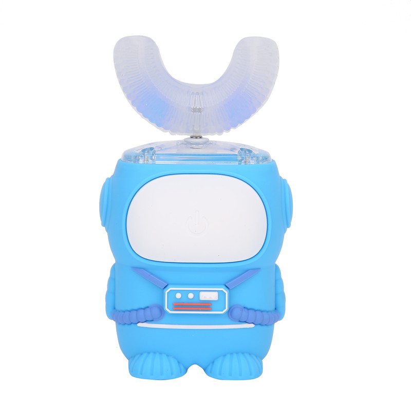 U Shaped Baby Electric Toothbrush Automatic Rechargable Silicone Toothbrush for