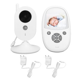 Baby Monitor with Camera Dual Microphone Night Vision 2 Way Talk Smart Wireless Pet Camera Baby Monitor for Home