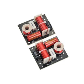 Douk Audio 2-Pack 2-Way Hi-Fi Speaker Crossovers, 3200Hz Crossover Frequency, 400W Max Power, Compatible with 4-16 Ohm Systems