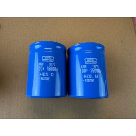 Nippon Chemi-Con 2 New Sansui Eight & Eight Deluxe Main Filter Capacitors 10000 uf 160v