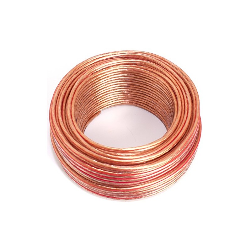 Seki 312009 Speaker Cable 2x 1.5 mm²/25 m Transparent