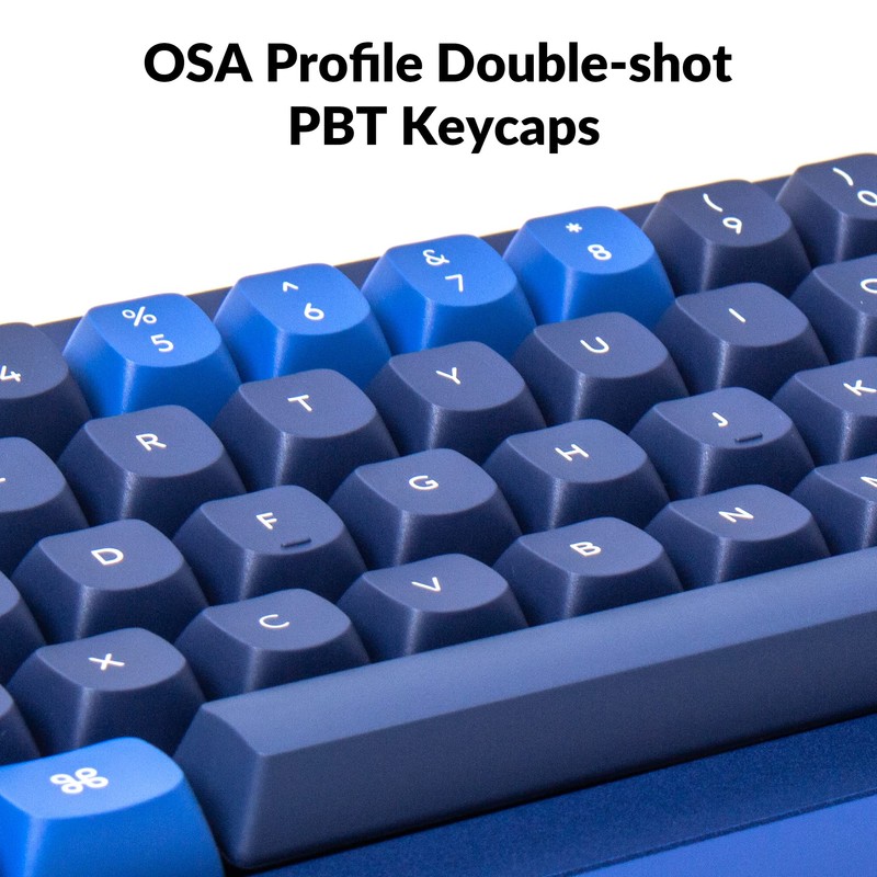 Keychron Q7 Wired Custom Mechanical Keyboard, 70% Layout QMK/VIA Programmable
