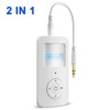 Bluetooth 5.0 Transmitter Receiver Bluetooth Audio Transceiver with Display Screen