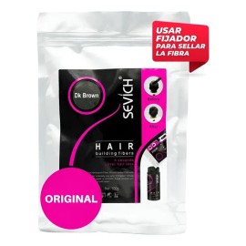 100 Grs. Sevich Fibras Capilares Cubre Calvicie Cabello ... Inmediato Todos Los Colores Disponibles....!
