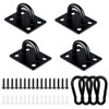YINKE Pad Eye Hook Ceiling Hook Wall Shade Mounting Hardware