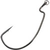 Gamakatsu 74414R Super Line EWG Ring Hooks (4 Pack), Size 4/0, Black