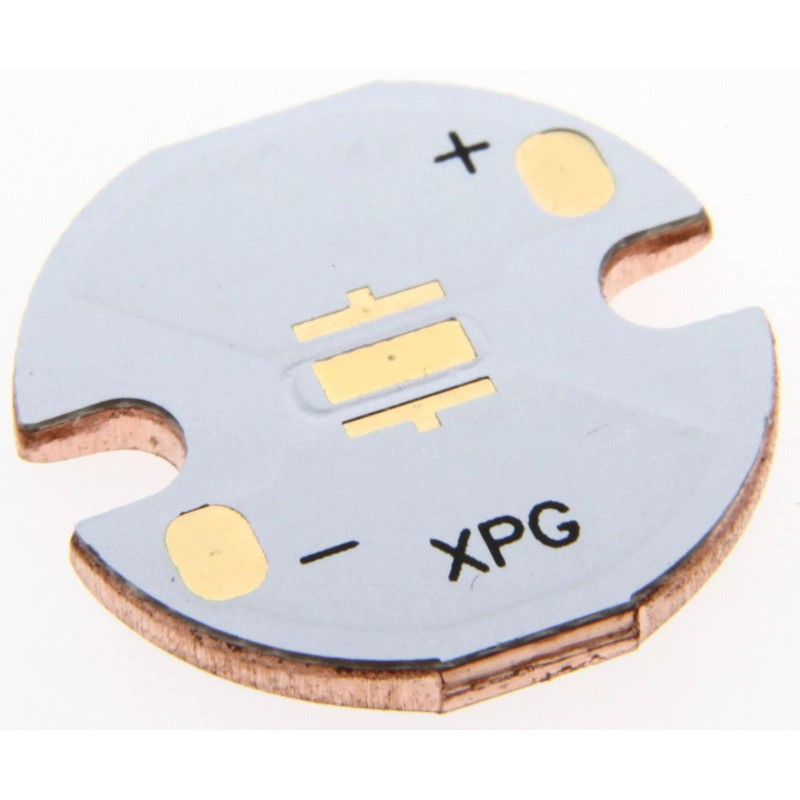SinkPad Copper LED PCB direct thermal path for Cree XML,