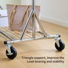 Weehom Clothes Rack Heavy Duty Clothing Rack, Rolling Clothes Racks