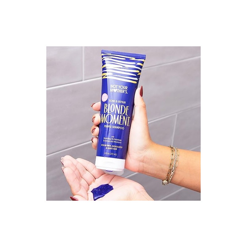 Not Your Mothers Champú y Acondicionador Blonde Moment Morado(Paquete de