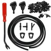 YOKKIP Windshield Washer Nozzles Kit Replacement for 11-17 Ram 1500,