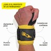 GRIPZILLA - Muñequeras para levantamiento de pesas para hombres y