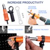 JONMON Electric Rivet Gun Adapter - Cordless Drill Metal Riveter-Blind