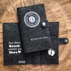 Maternity Log Cover Made of 100% Wool Felt, Mama +