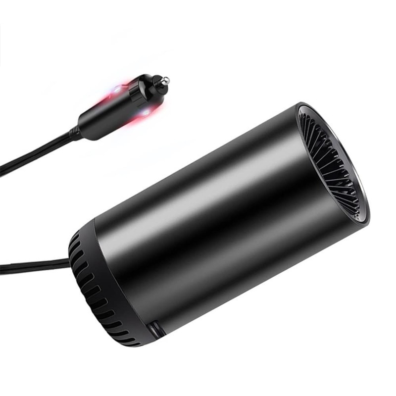 Baceyong 150 W 24 V Auto-Heizlüfter, tragbarer Auto-Windschutzscheiben-Entfroster, Stecker in
