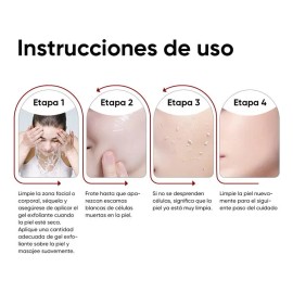 Quarxery Gel Exfoliante Suave para Limpieza Profunda del Rostro – Remueve Impurezas y Células Muertas – Cuidado Facial Diario 150ml