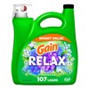 Gain Liquid Laundry Detergent, Relax, HE Compatible, 154 fl oz,