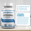 Life's Fortune Liposomal Vitamin D3 5000 IU, Supports Healthy Bones