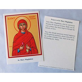 Mary Magdalene Prayer Card - Set of 100