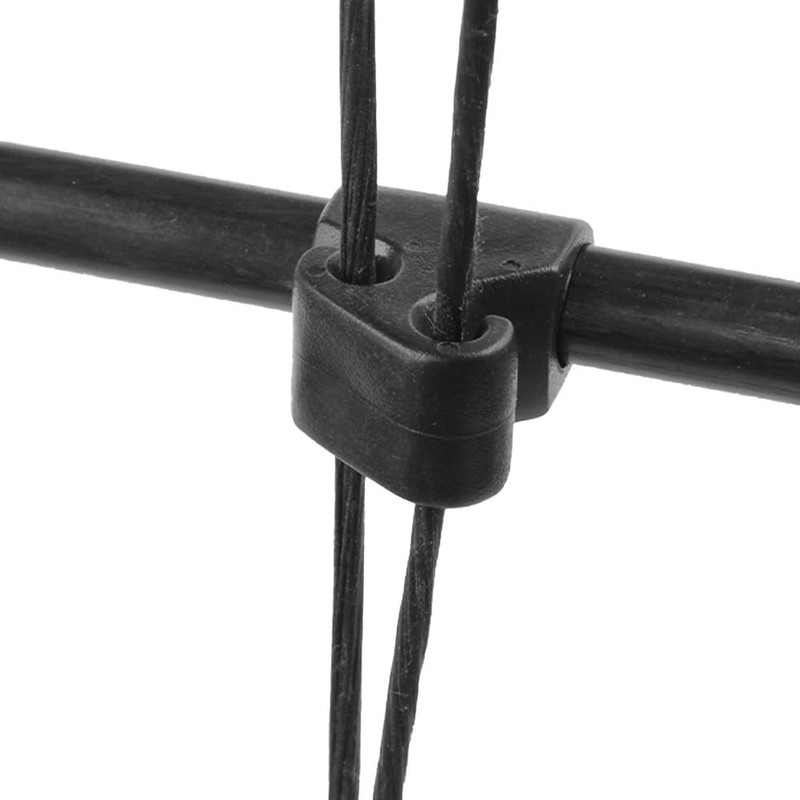 DONGKER Archery Cable Slide, Plastic Compound Bow Cable Slide, Lightweight