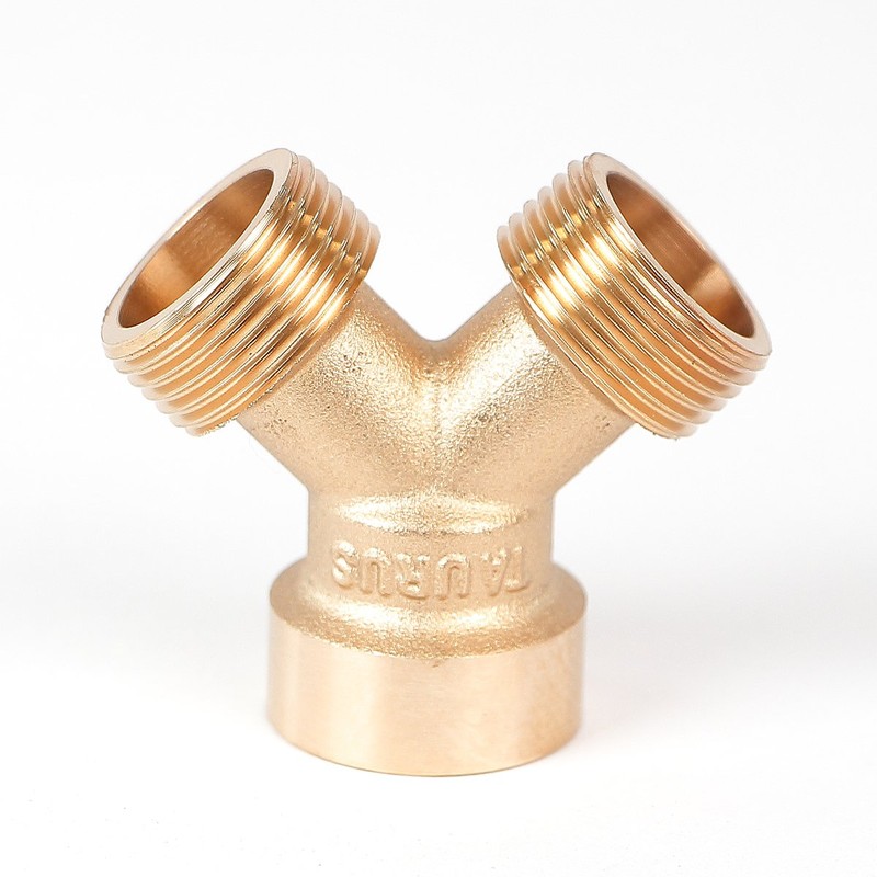 YV02 2-Way Y-Splitter for Inlet Hoses, 3/4 Inch for Connecting