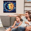Sun Moon Stamped Cross Stitch Kits for Adults - Embroidery