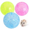 Hamster Ball Plastic Pet Rodent Jogging Ball Toy Hamster Ball Green SE02200 100ea